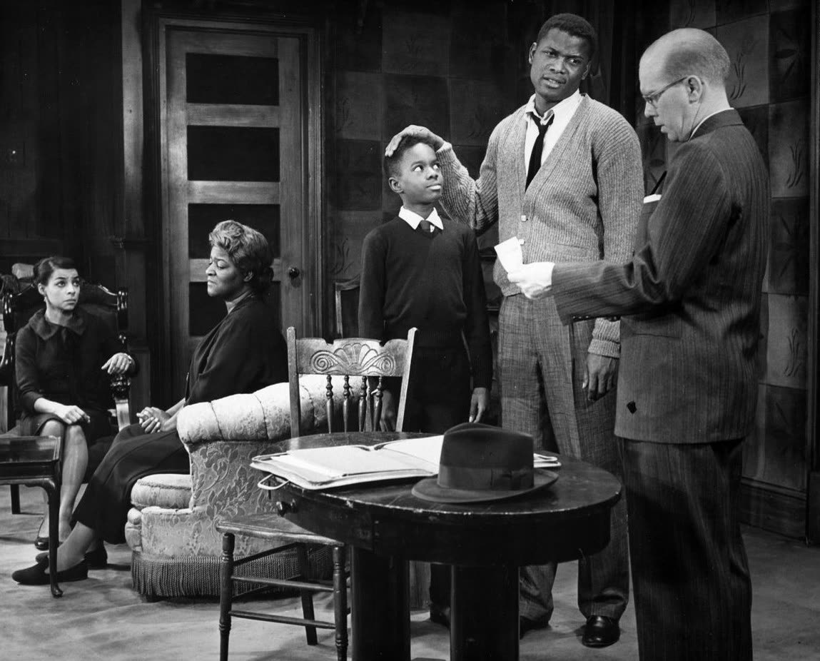 Sidney Poitier and cast in A Raisin in the Sun, Broadway 1959 - A Raisin In The Sun tickets