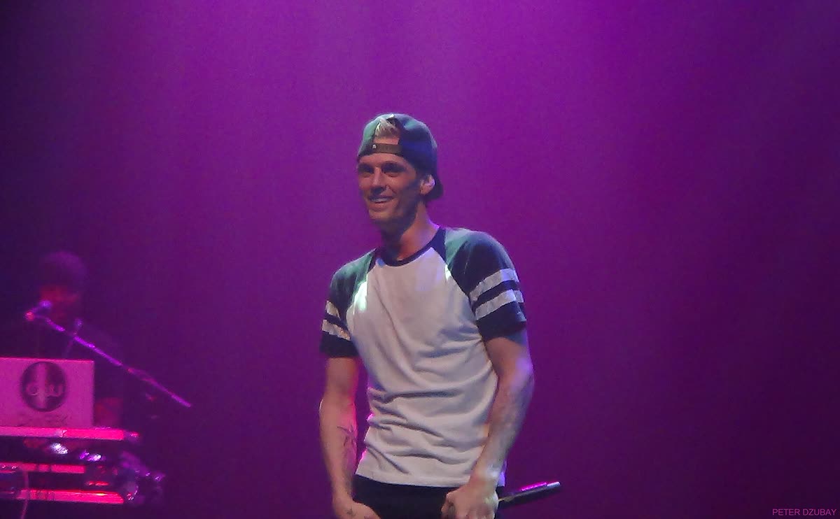 Buy Aaron Carter tickets on StubOrder Aaron Carter performing onstage at the Gramercy Theatre, New York