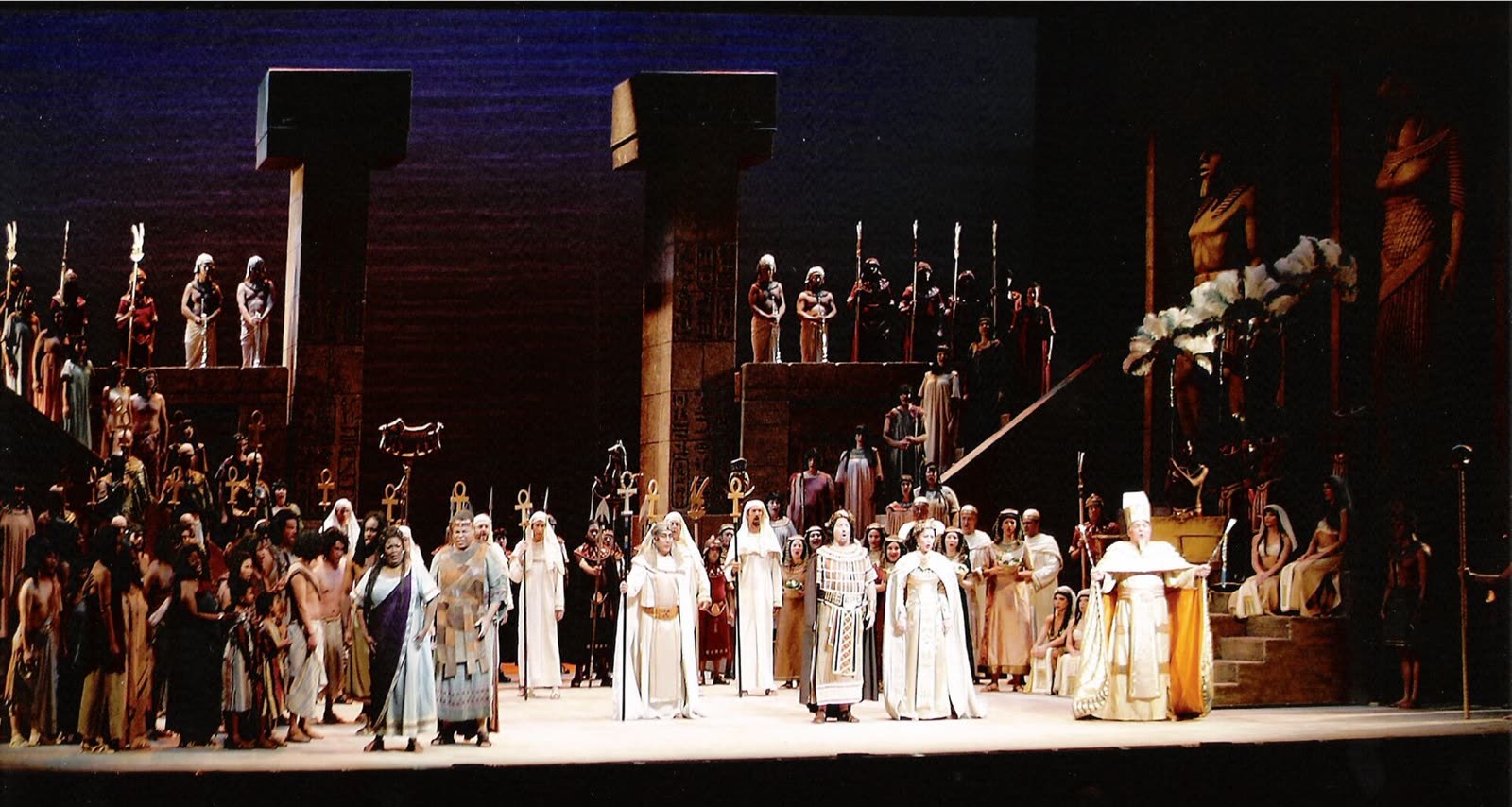 Triumphal scene from Opera Pacific's 2006 production of Aida - Aida tickets