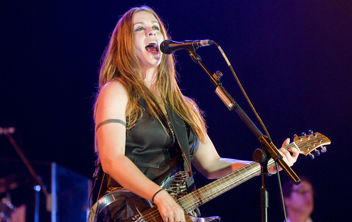 Buy Alanis Morissette tickets on StubOrder Alanis Morissette performing live at Espacio Movistar, Barcelona, 2008