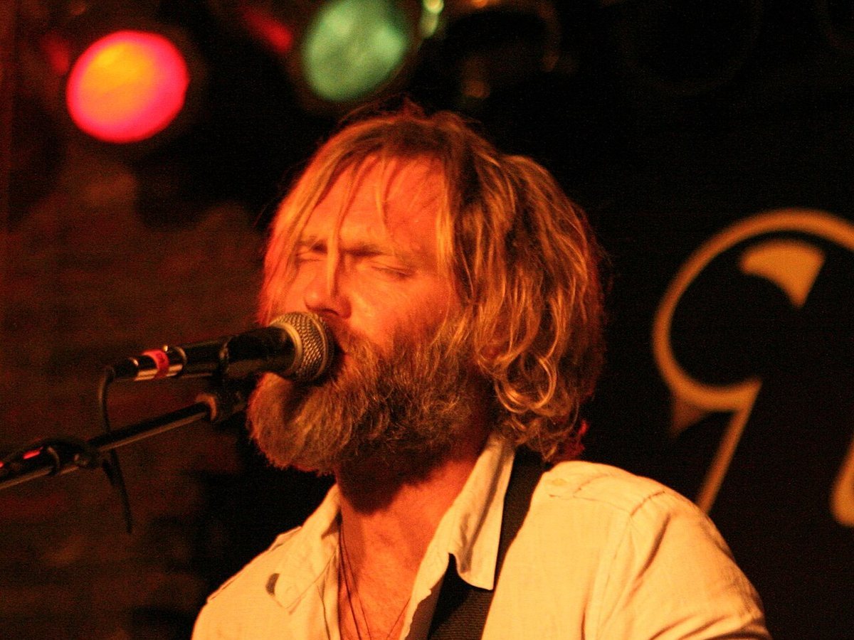 Anders Osborne singing at Tipitina's French Quarter, New Orleans, 2011