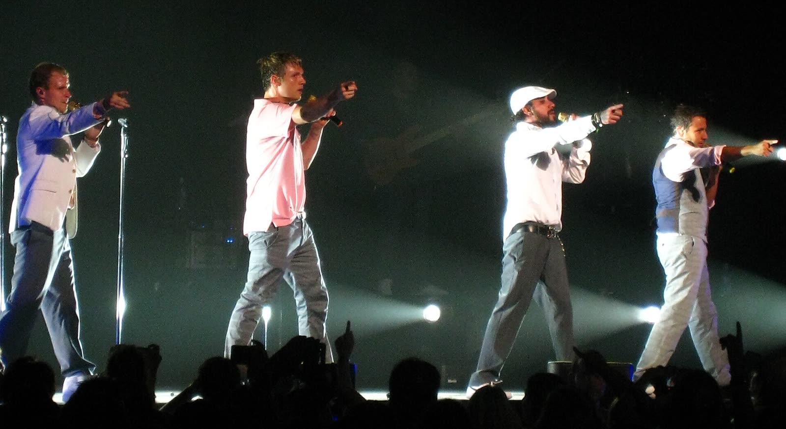 Backstreet Boys performing on the Unbreakable Tour, Montreal 2008 - Backstreet Boys tickets