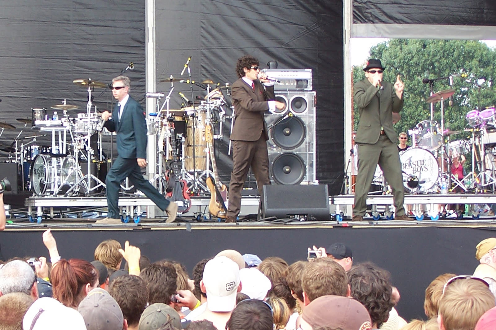 Beastie Boys performing live at Virgin Festival 2007 - Beastie Boys tickets