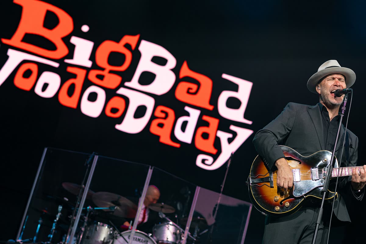 Buy Big Bad Voodoo Daddy tickets on StubOrder Big Bad Voodoo Daddy performing live at the NAMM Show, 2023