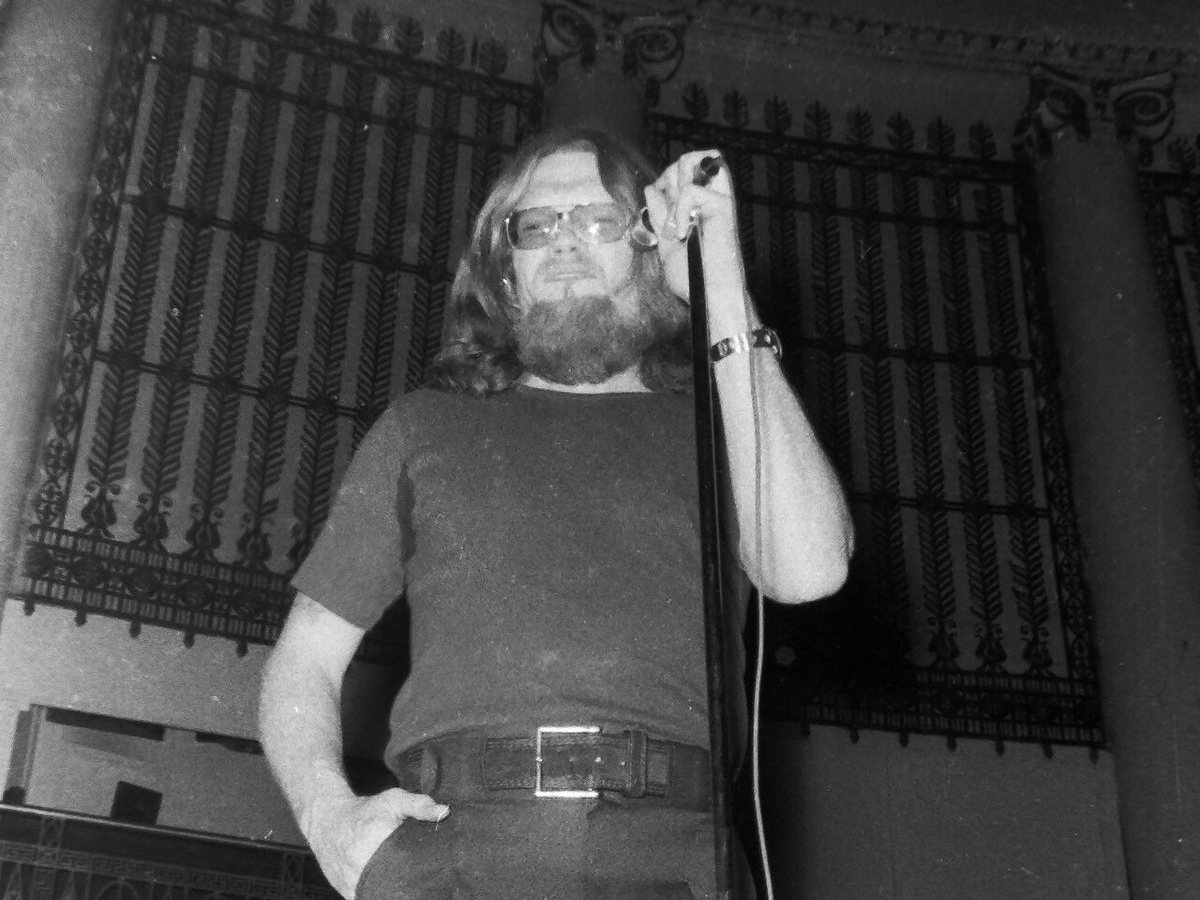 Buy Blood Sweat & Tears tickets on StubOrder Blood, Sweat & Tears lead singer on stage at the Wiener Konzerthaus, Vienna, 1973