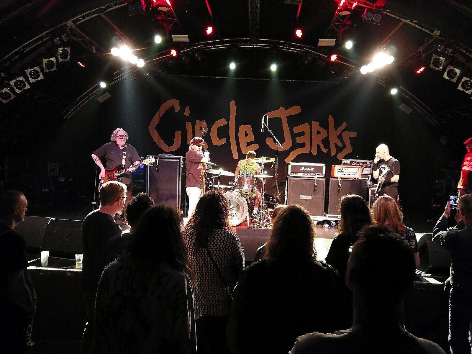 Circle Jerks performing at Markthalle, Hamburg, Germany, May 2024