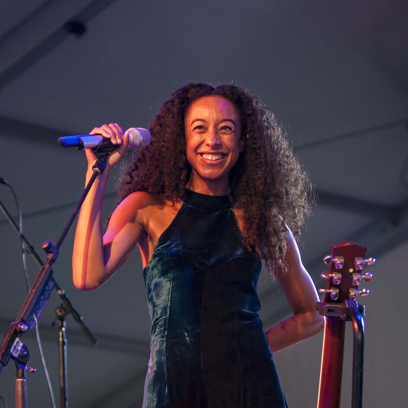 Corinne Bailey Rae performing at Austin City Limits Music Festival, 2016