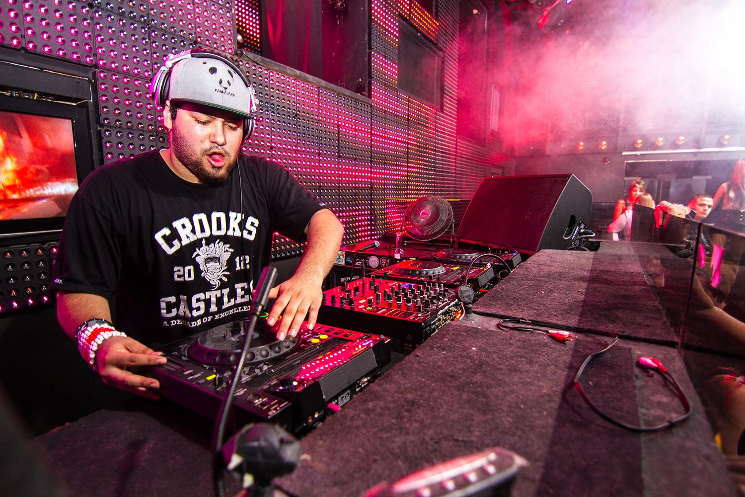 Deorro DJing at Voyeur nightclub, San Diego, 2013