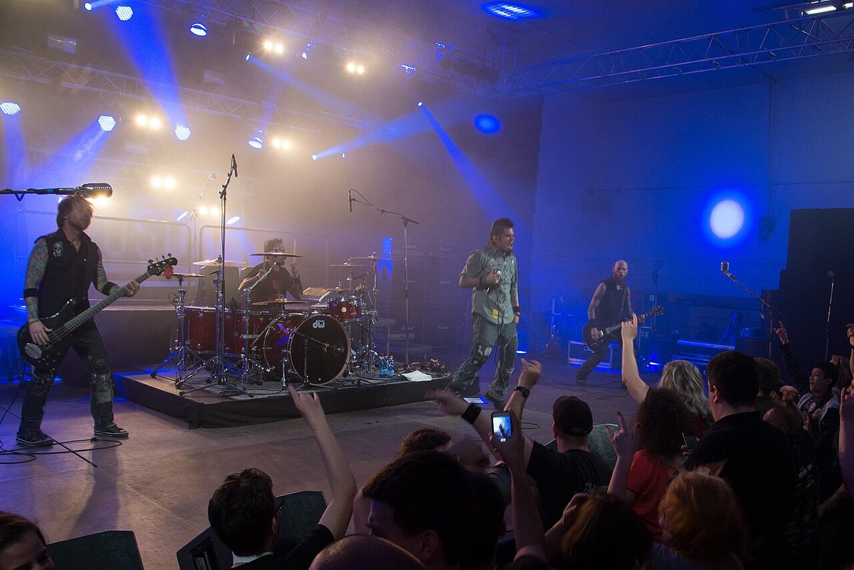 Buy Drowning Pool & Saliva tickets on StubOrder Drowning Pool performing a free USO concert at Panzer Kaserne, Boeblingen, Germany, May 2013