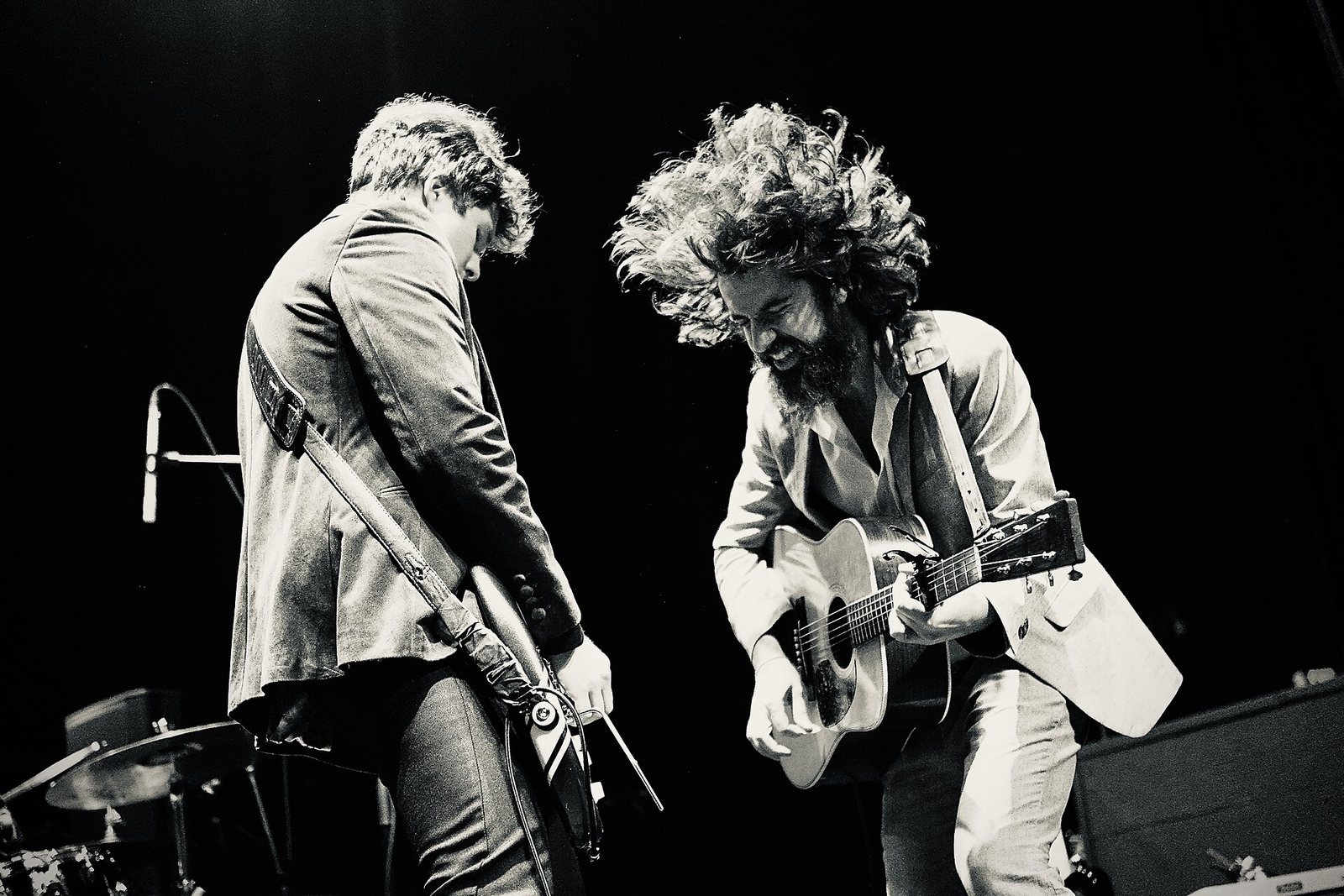 Brian Dunne and Anthony D'Amato of Fantastic Cat performing at the Rickshaw Theatre, Vancouver, 2024