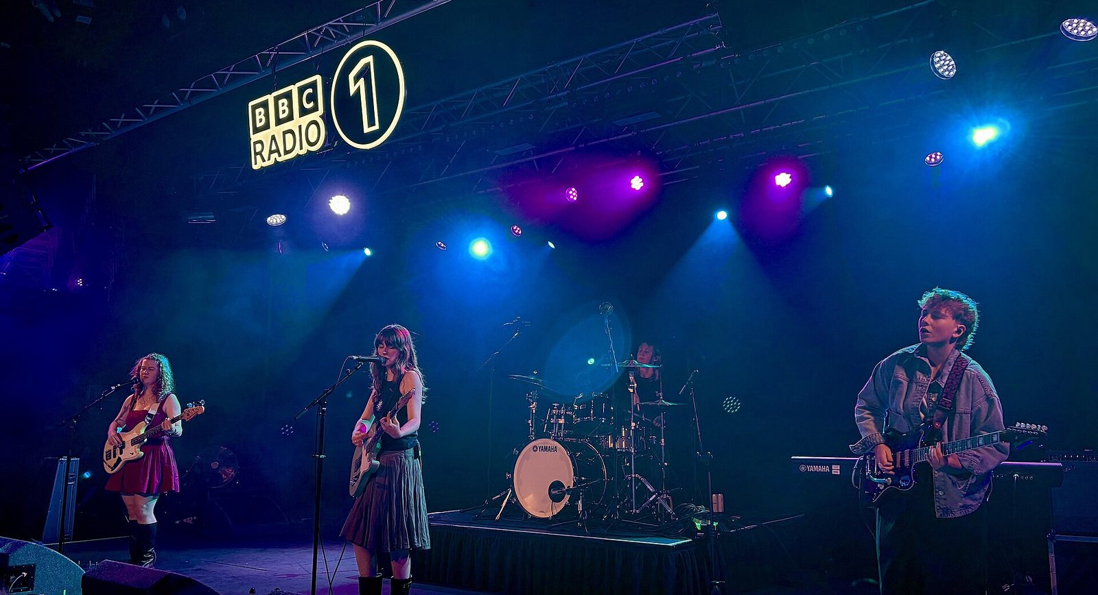 Irish band Florence Road performing at Tramshed in Cardiff, Wales, September 2025