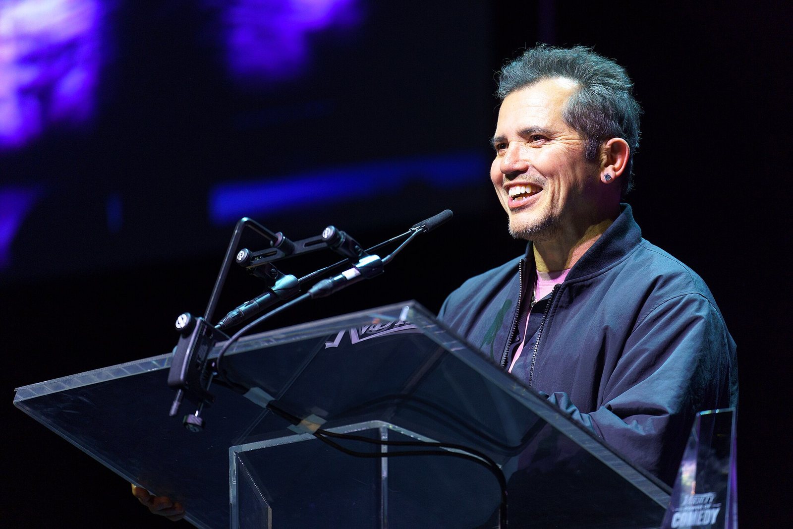 John Leguizamo on stage at the Variety Power of Comedy event at SXSW, Austin, 2024