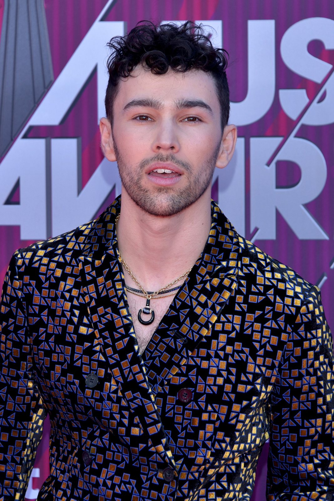 MAX (Max Schneider) on the red carpet at the iHeartRadio Music Awards, Los Angeles, 2019