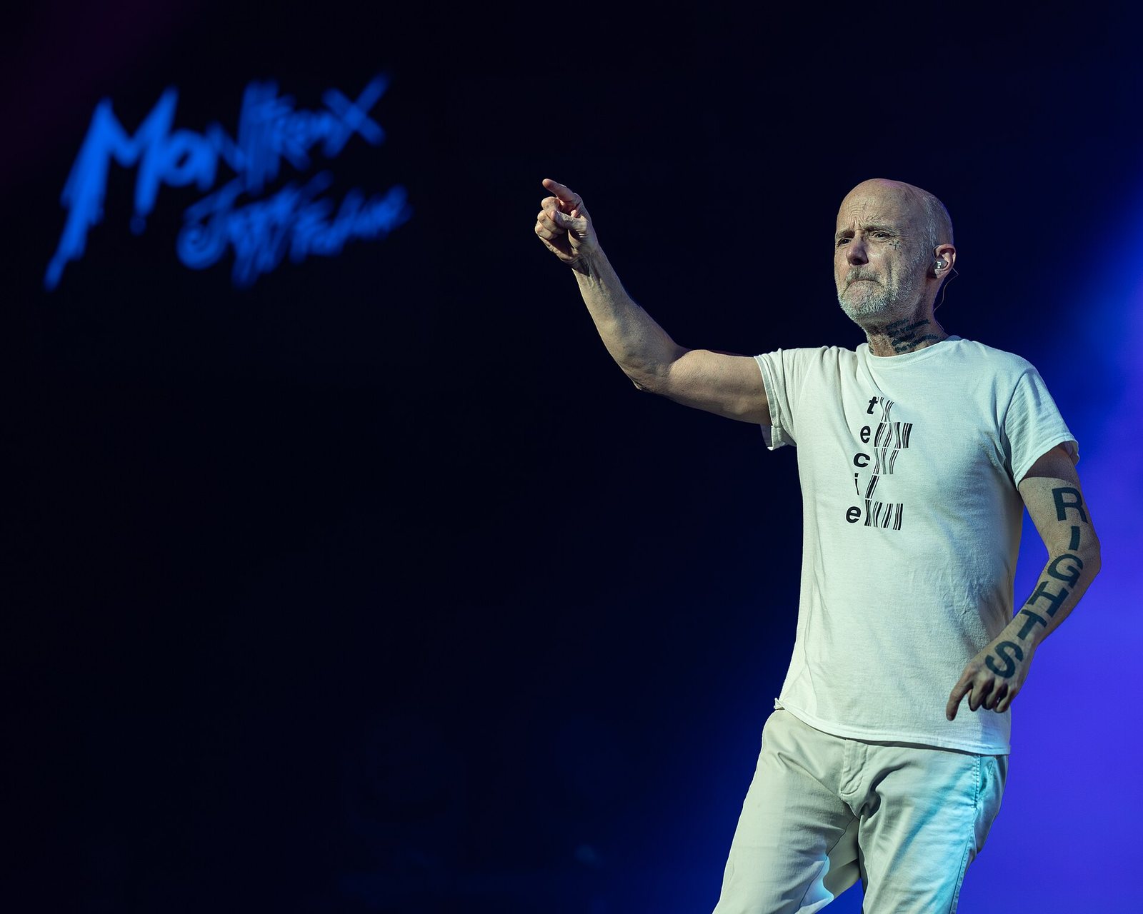 Moby performing on stage at the Montreux Jazz Festival, Switzerland, July 2026