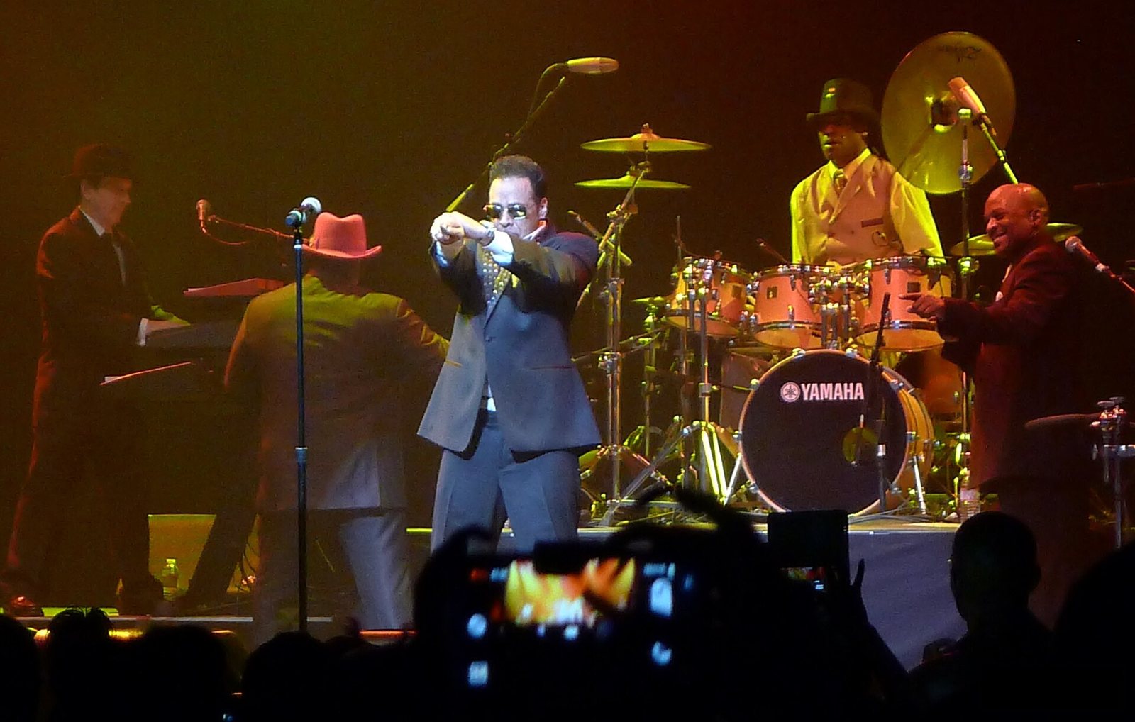 Morris Day and The Time performing at Club Nokia, Los Angeles, 2013