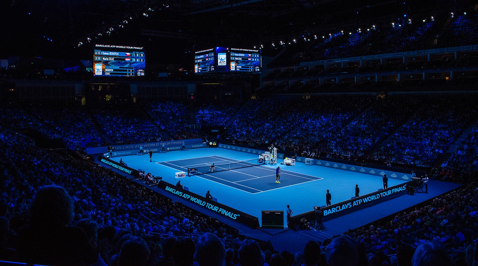 Show court during the 2014 ATP World Tour Finals, Cilic vs Berdych - Nitto Atp Finals tickets
