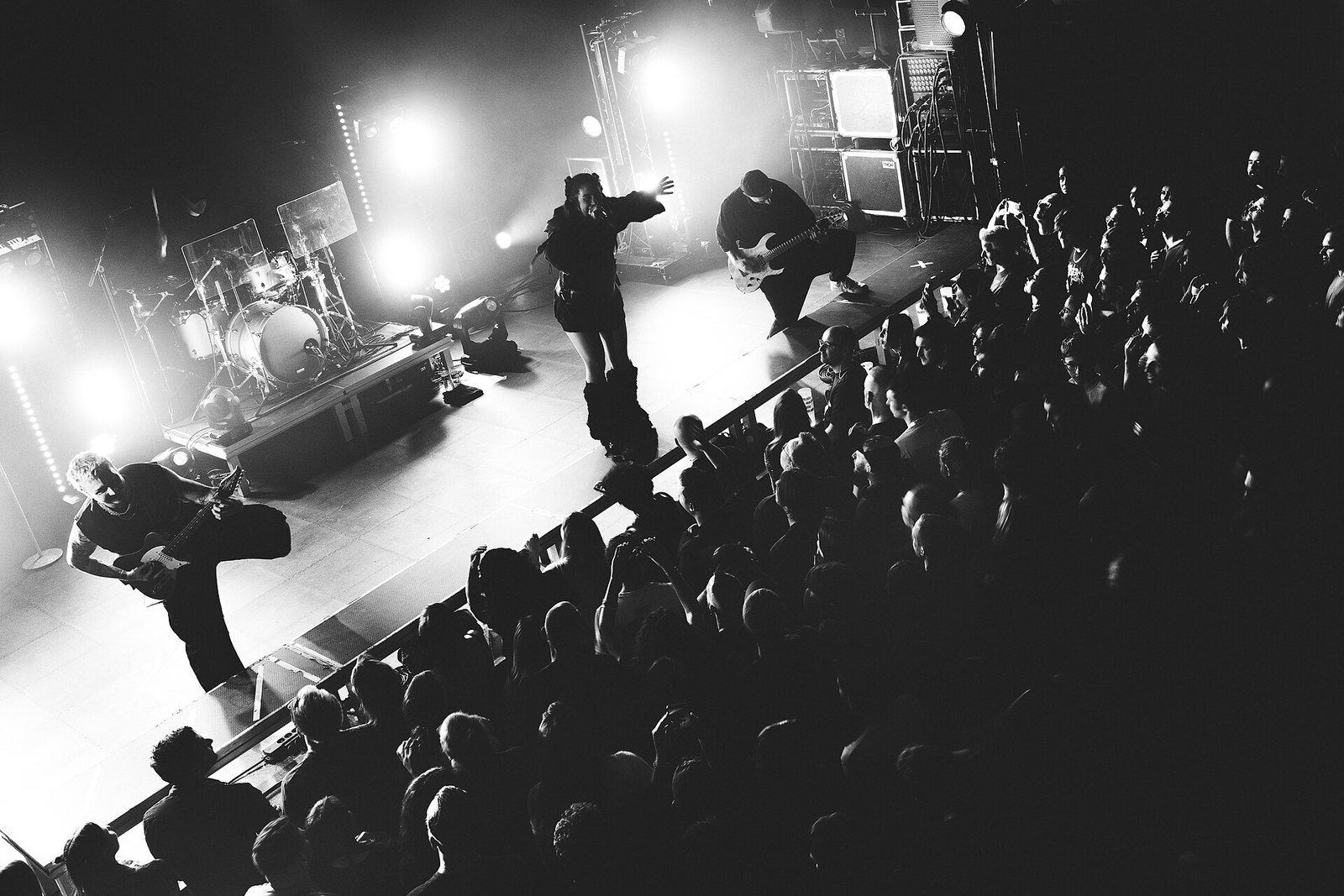 Novelists performing at Le Moloco on the Coda Tour, April 2026