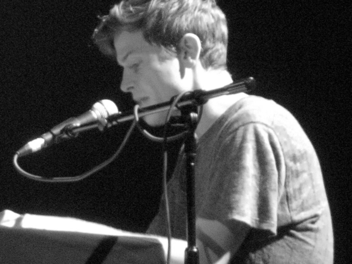 Mike Hadreas of Perfume Genius performing live in Seattle, 2012