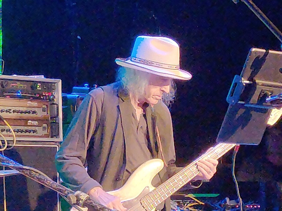 Pete Sears playing bass with Moonalice at Sweetwater, Mill Valley, California, 2026