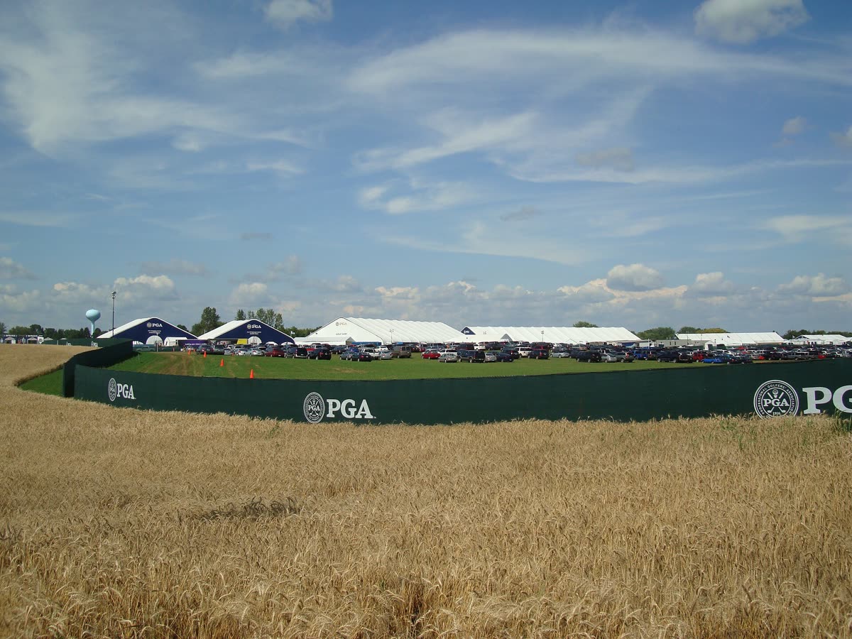 Buy PGA Championship tickets on StubOrder Practice round at the 2009 PGA Championship, Hazeltine National