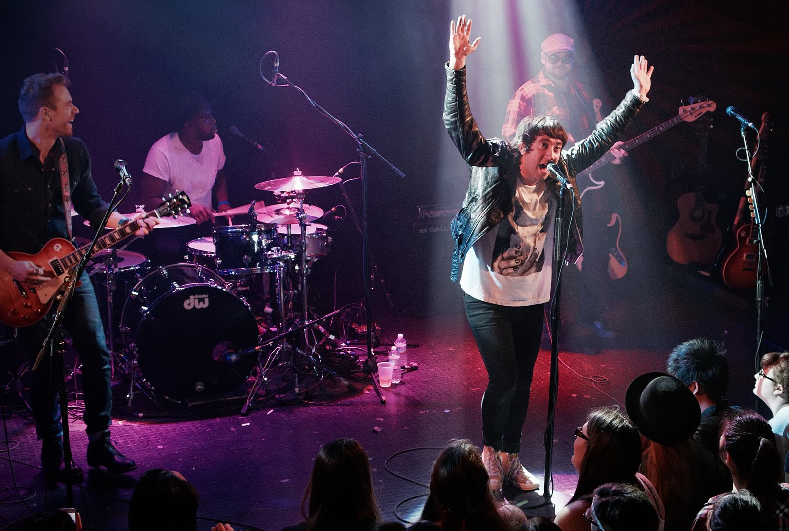 Plain White T's performing at the Troubadour in West Hollywood, 2015