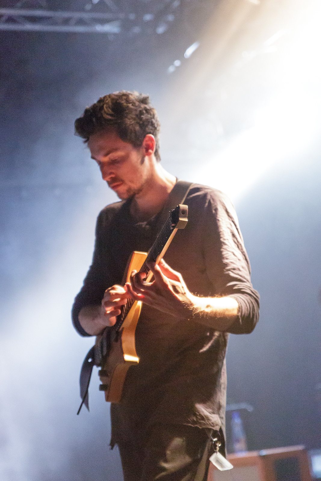 Plini performing at the Prog Frog festival at KIFF, Aarau, Switzerland, March 2017
