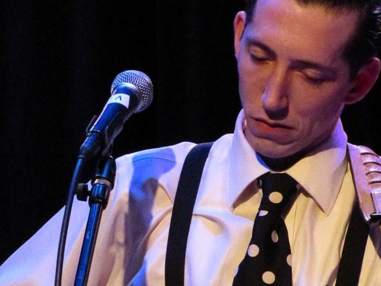 Buy Pokey LaFarge tickets on StubOrder Pokey LaFarge playing guitar at the Square Room in Knoxville, Tennessee, 2010