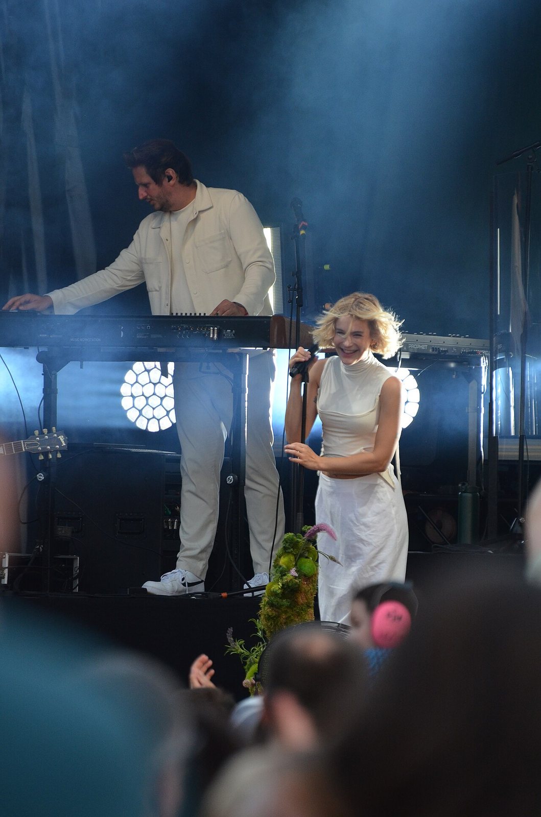 Pommelien Thijs performing on stage at HF Festival, 10 August 2024
