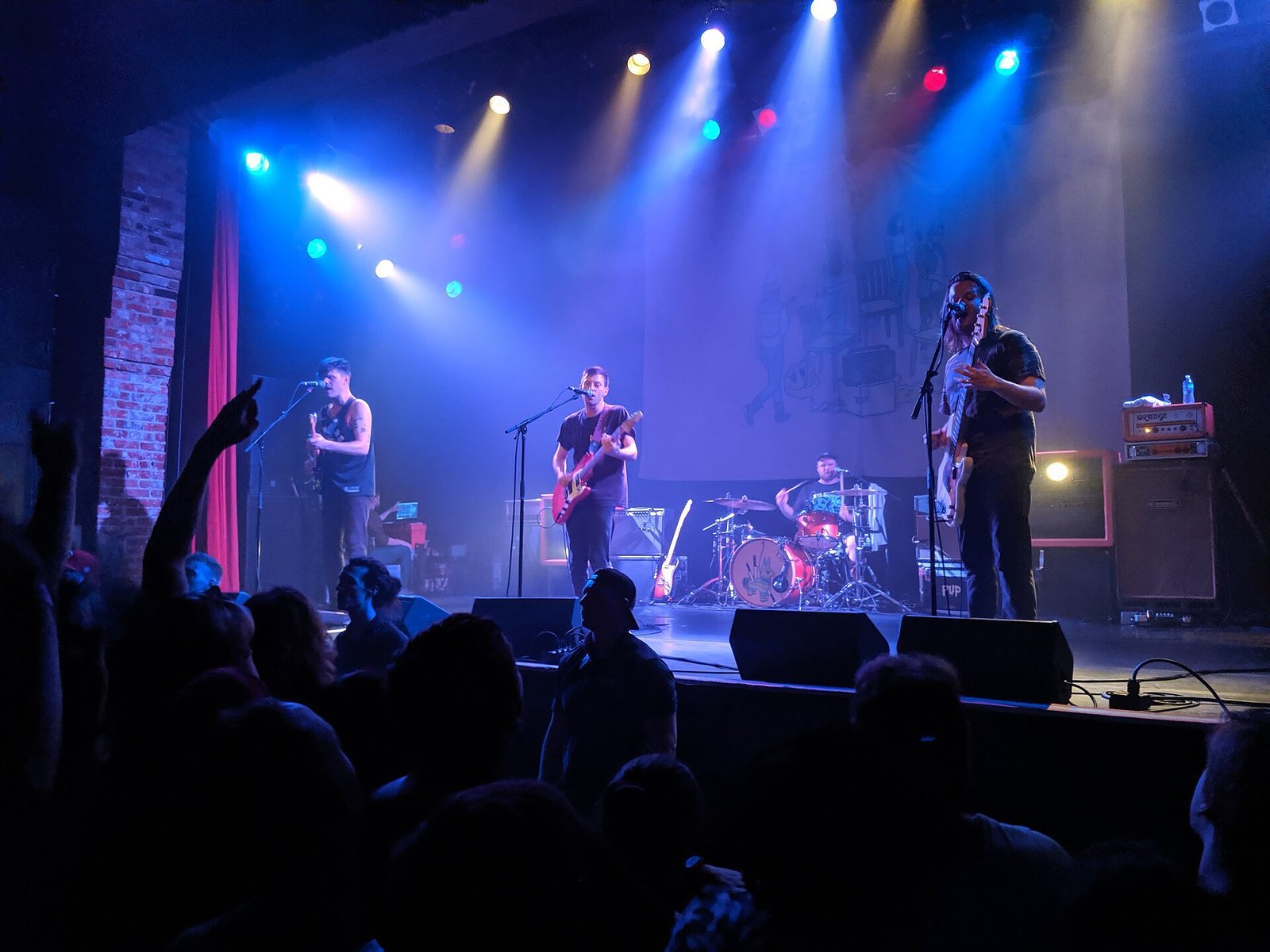 PUP performing at Bogart's, Cincinnati, May 2019