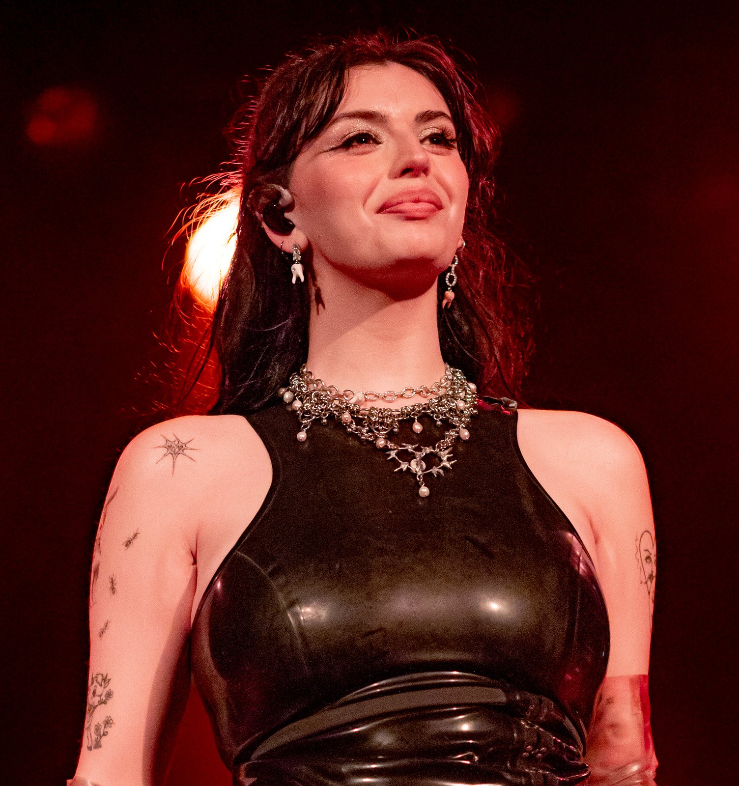 Rebecca Black on stage at the El Rey Theatre, Los Angeles, May 2023
