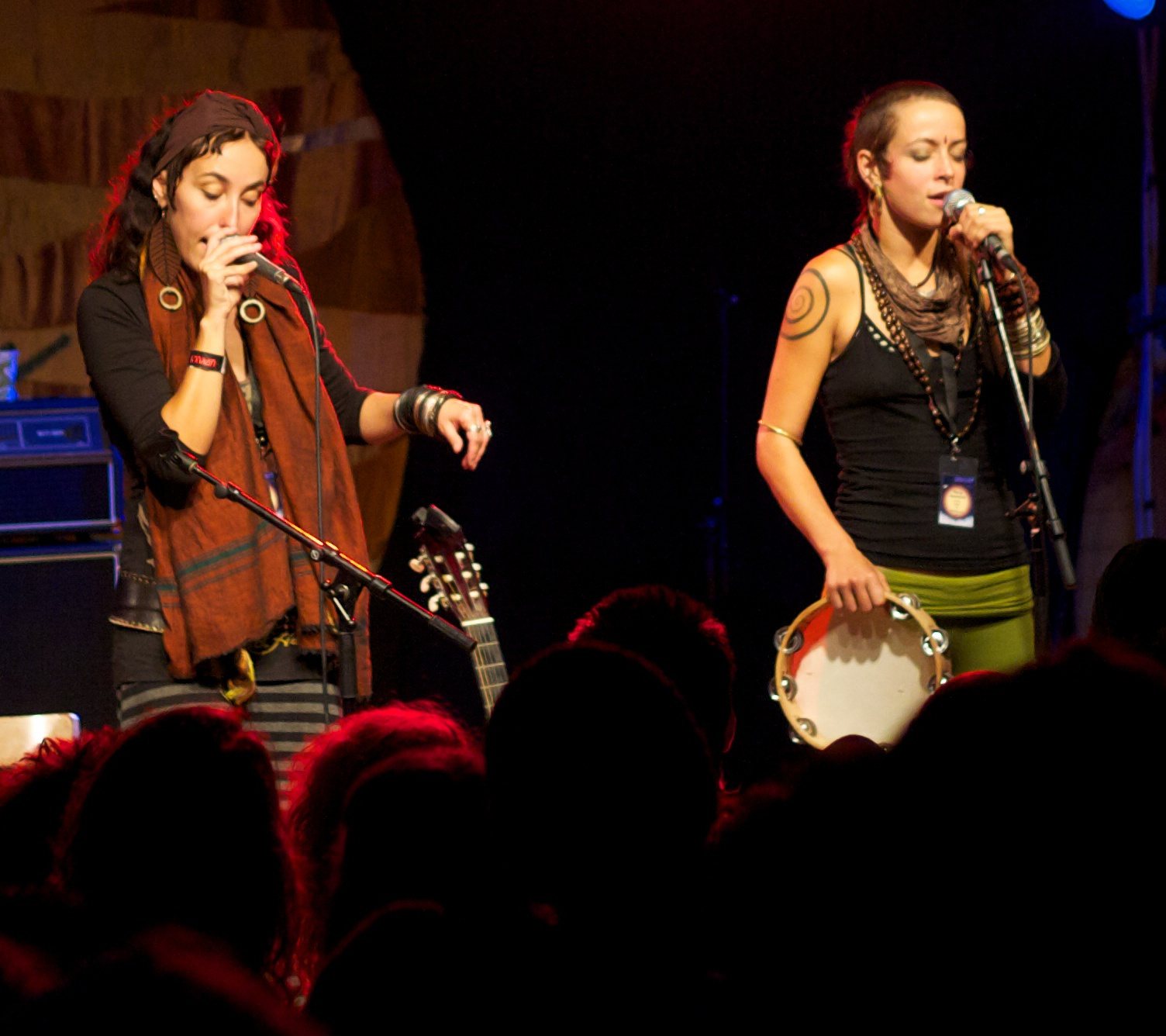 Rising Appalachia performing at the Urkult festival in Sweden, 2011