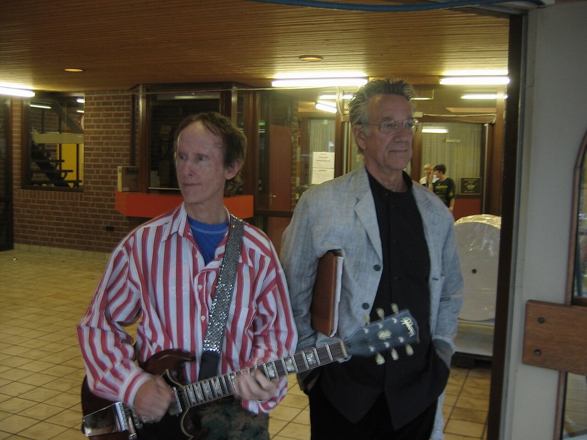 Buy Robby Krieger tickets on StubOrder Robby Krieger with Ray Manzarek at the Bospop festival, Weert, Netherlands, 2004