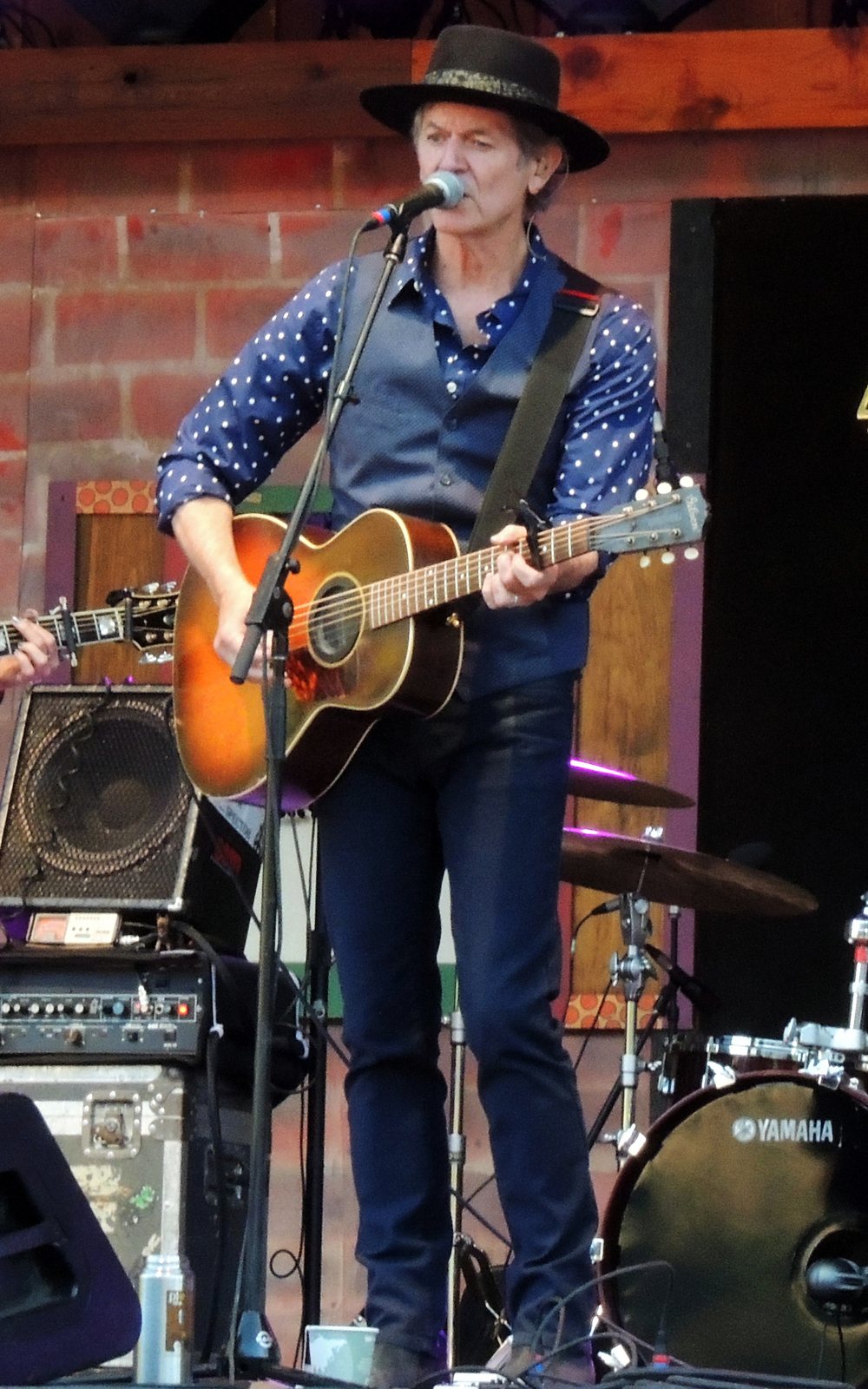 Rodney Crowell performing at the Telluride Bluegrass Festival, Colorado, 2013