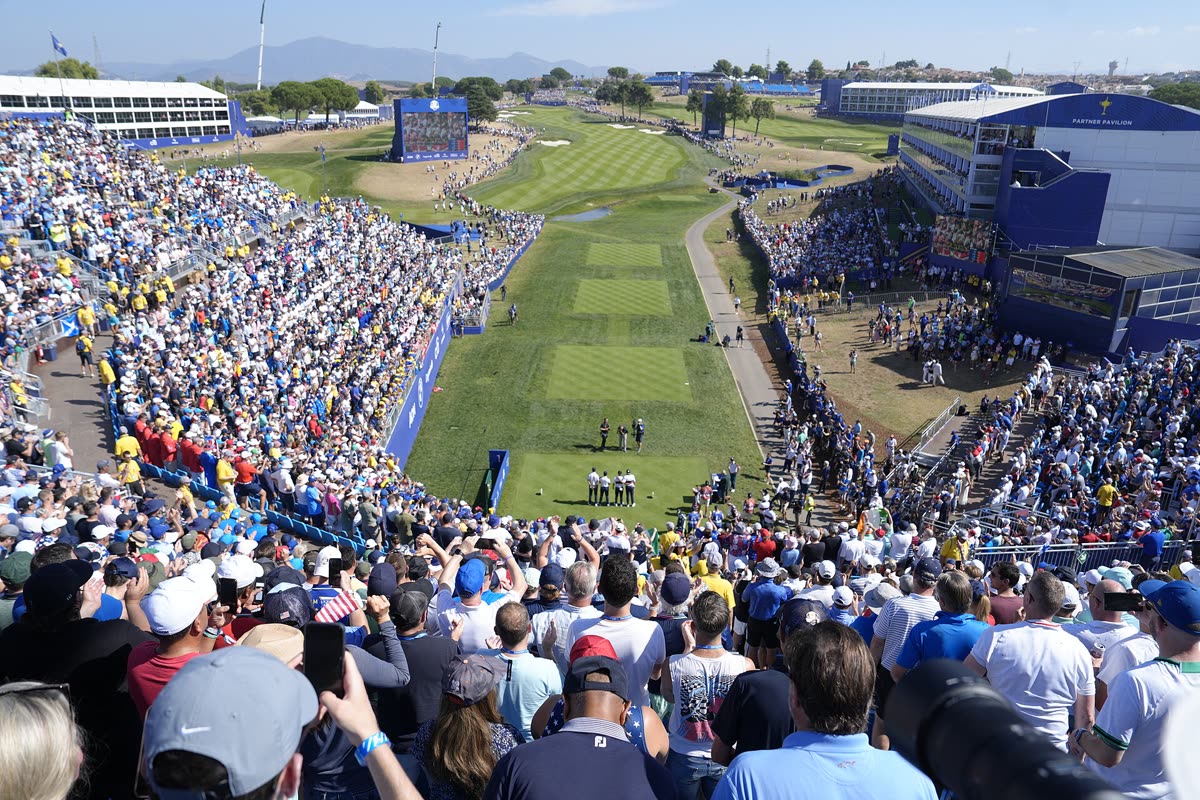 Buy Ryder Cup tickets on StubOrder Grandstands at the 2023 Ryder Cup, Marco Simone Golf Club, Italy