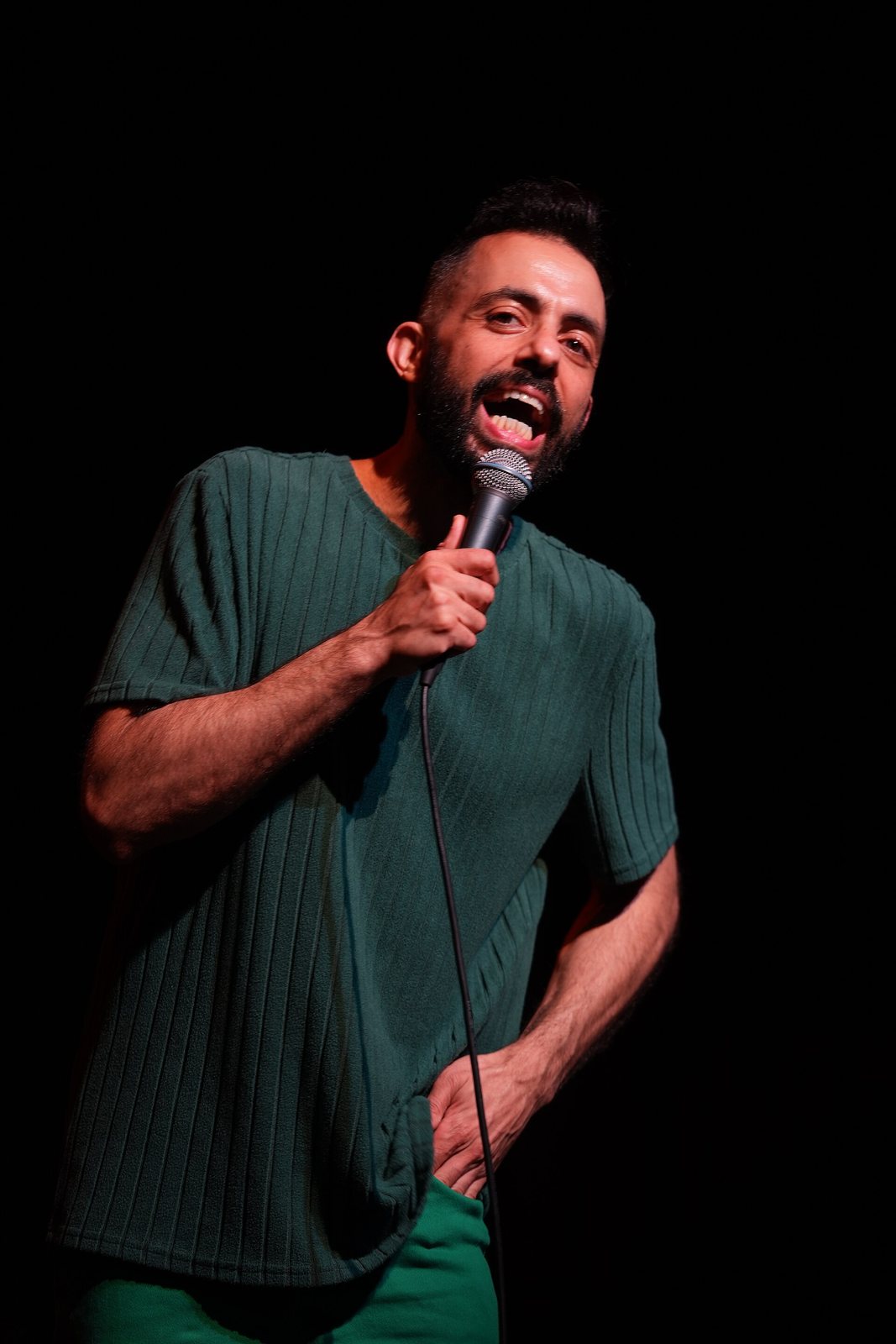 Sammy Obeid performing his stand-up show Wit Supremacy at the Edinburgh Festival Fringe, 2026