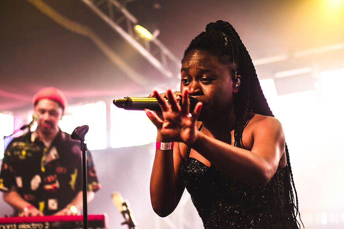 Sampa the Great performing at Haldern Pop Festival, Germany, August 2018