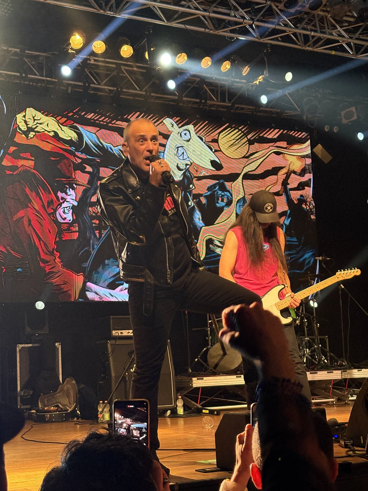 Screeching Weasel performing live at Trezzo sull'Adda, Italy, May 2026