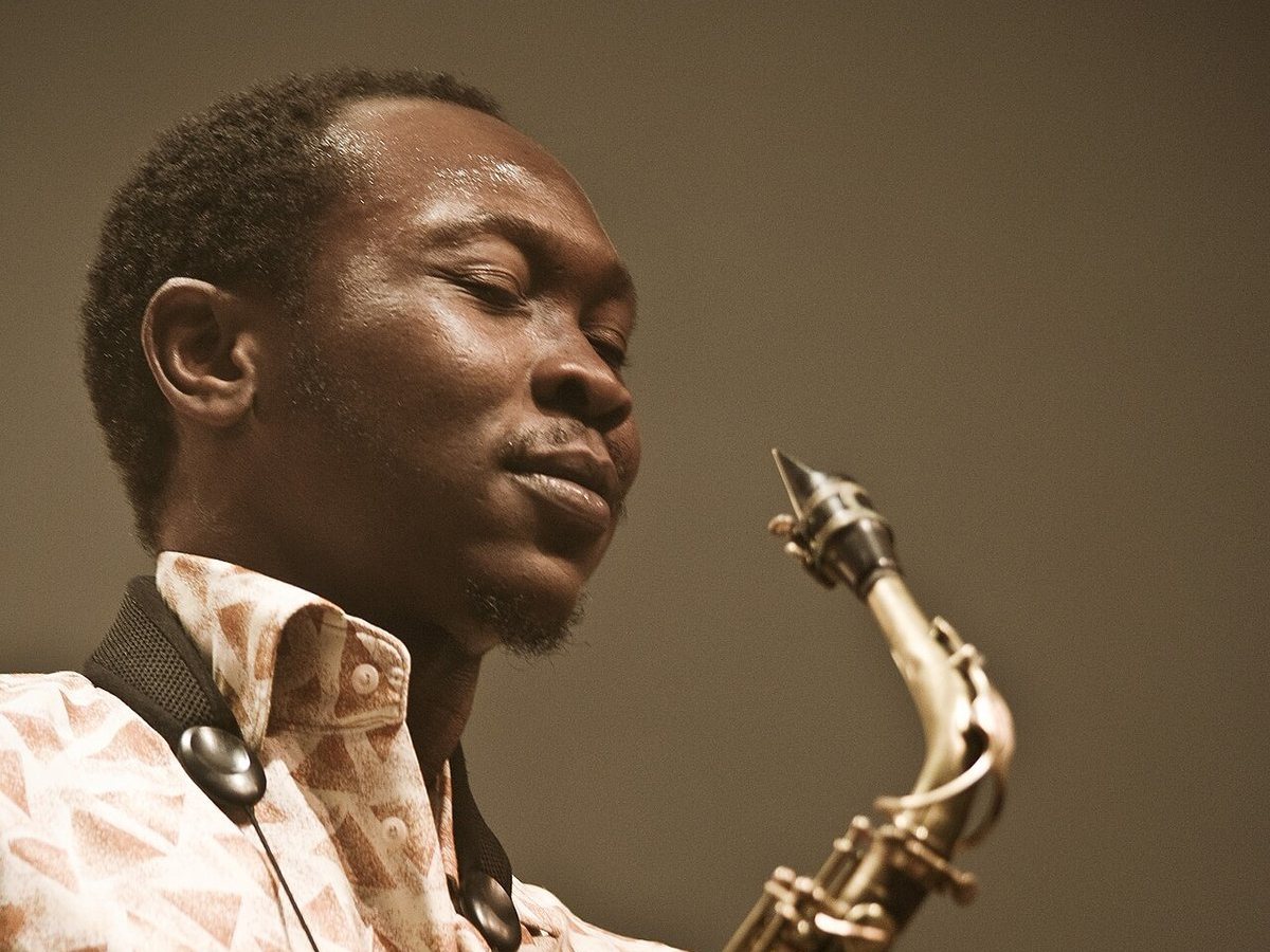 Buy Seun Kuti tickets on StubOrder Seun Kuti playing alto saxophone on stage at Marsatac Festival, Marseille, France, 2008