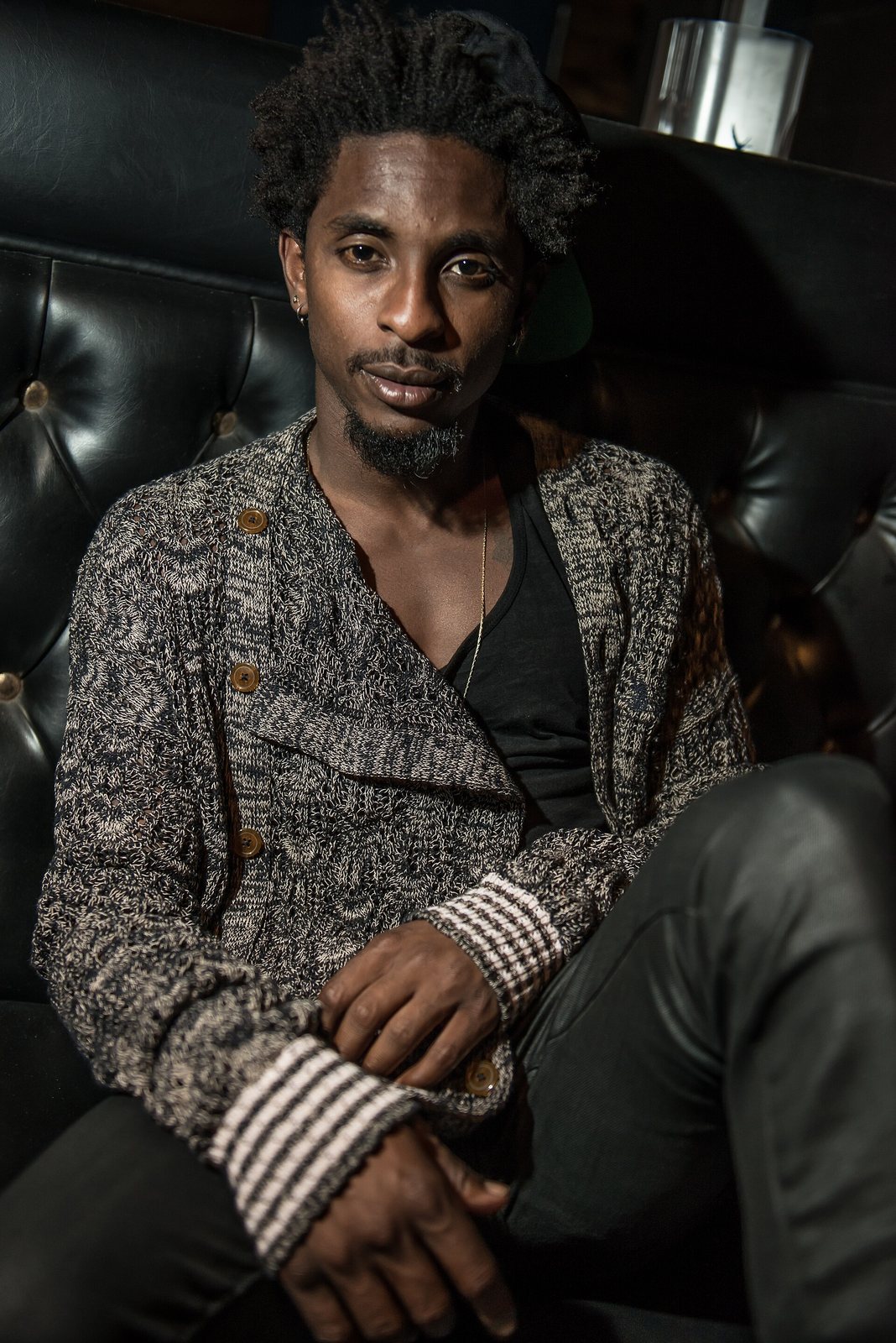 Shwayze photographed at Nextdoor in Honolulu, Hawaii, July 2014