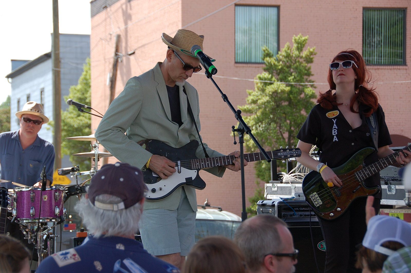 Southern Culture on the Skids performing in Raleigh, North Carolina, April 2010