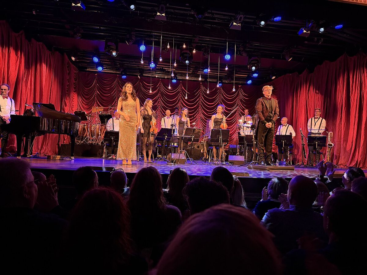 Buy Stella Cole tickets on StubOrder Stella Cole and Mikkel Rønnow taking a bow with the orchestra at Glassalen, Tivoli Gardens, Copenhagen, 2026