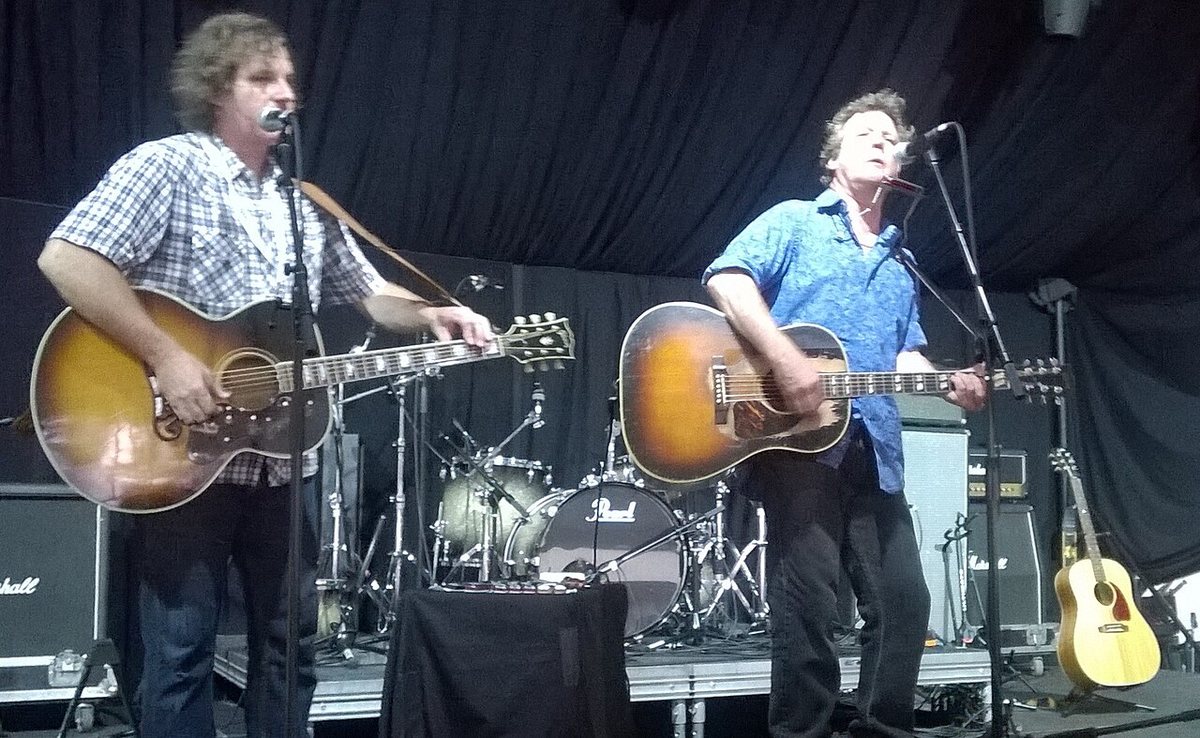 Buy Steve Forbert tickets on StubOrder Steve Forbert and guitarist Mark Stuart performing at WNTIStage, Columbia, New Jersey, 2015
