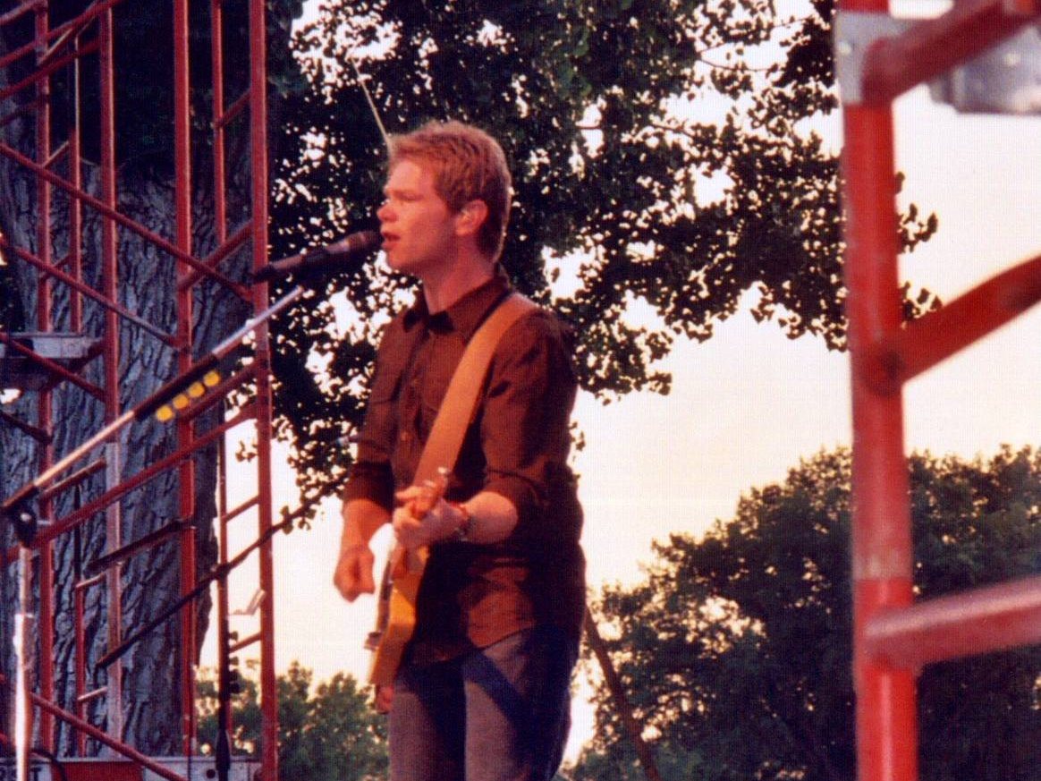 Buy Steven Curtis Chapman tickets on StubOrder Steven Curtis Chapman performing on an outdoor stage at the Hills Alive concert in Rapid City, South Dakota, 2004