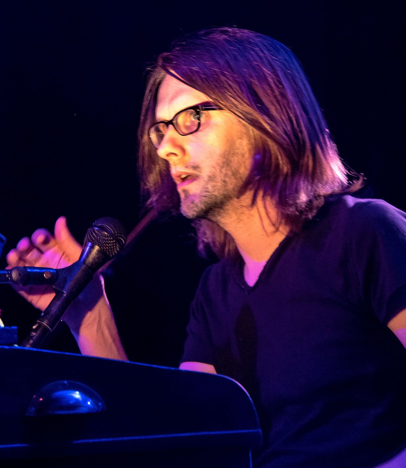 Steven Wilson performing at the Zelt Musik Festival, Freiburg im Breisgau, Germany, 2016