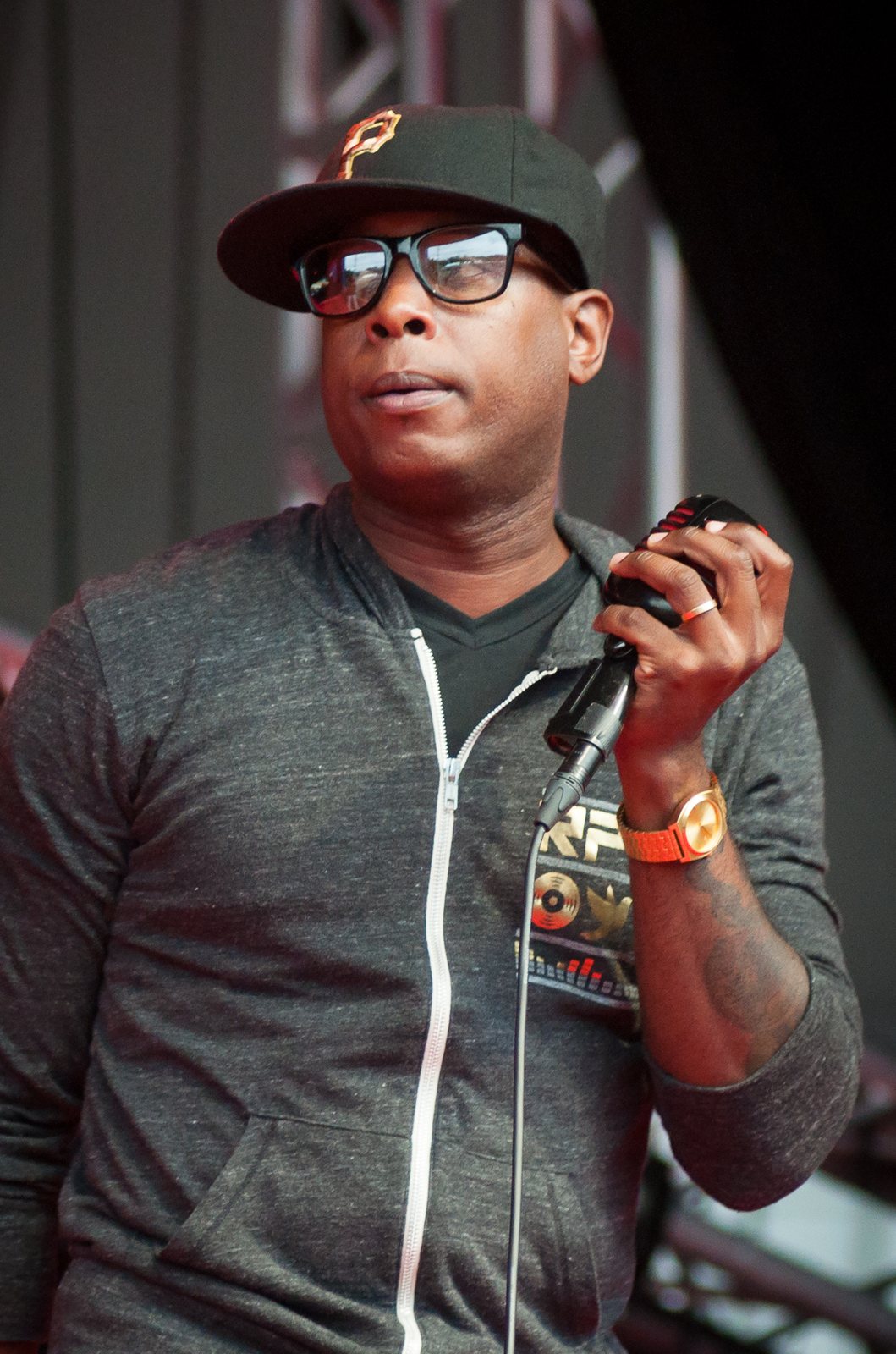 Talib Kweli performing at the Ilosaarirock festival in Joensuu, Finland, 2012