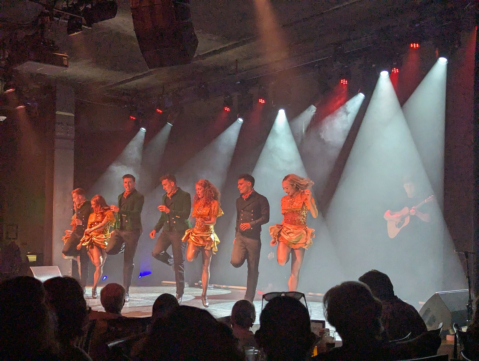 Talisk and the Gardiner Brothers' Unleashed show with Irish dancers on stage at The Hamilton, Washington, D.C., 2025