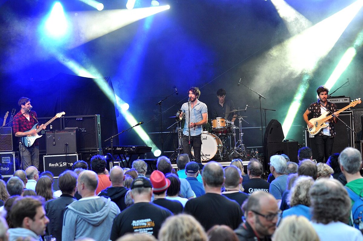 Buy The Coronas tickets on StubOrder The Coronas performing on stage at Blacksheep Festival, Baden-Württemberg, Germany, 2016