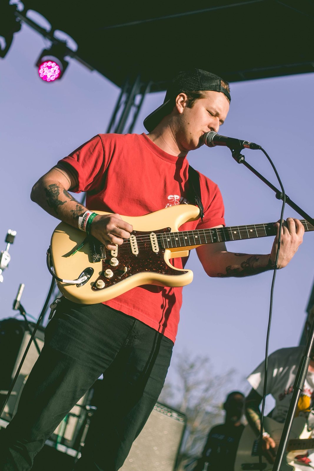 The Frights' singer and guitarist performing at When We Were Young Festival, The Observatory, 2017