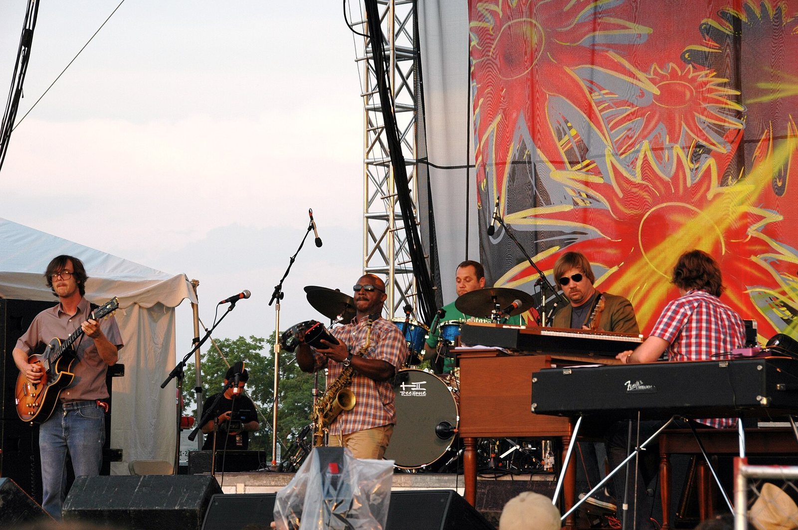 The Greyboy Allstars performing at the Wakarusa Music Festival, 2006