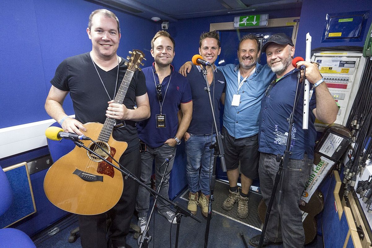 Buy The High Kings tickets on StubOrder The High Kings on the Mark Radcliffe Show at Cambridge Folk Festival, 2014
